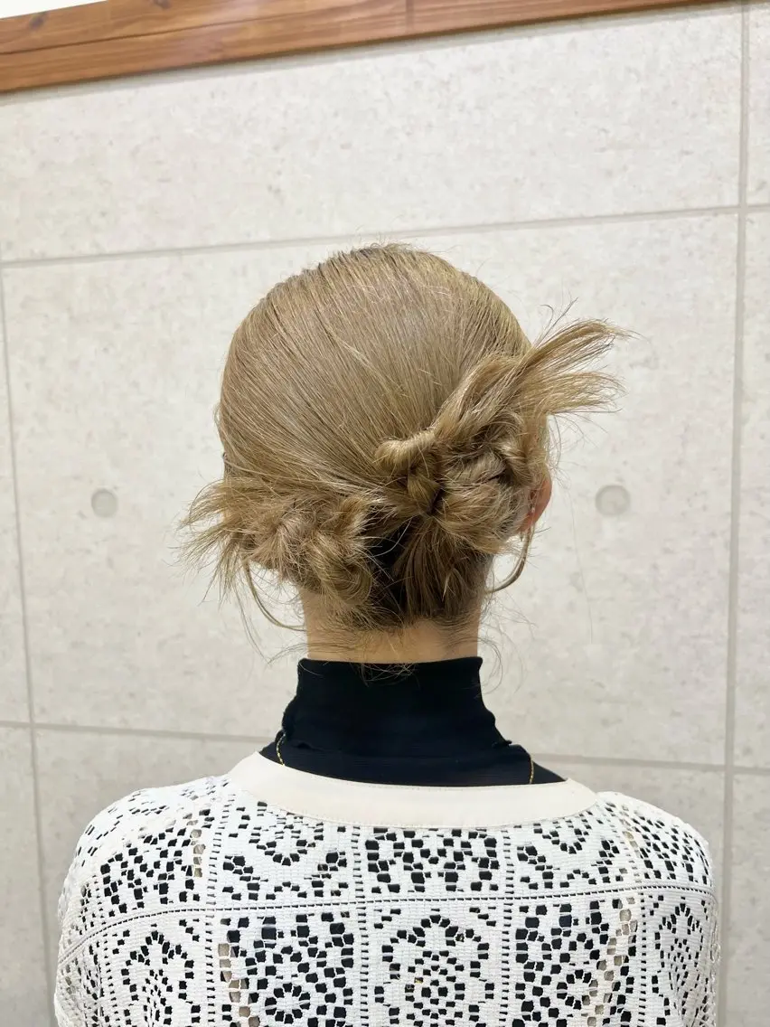 ヘアアレンジ ヘアセット インナーカラー♡ Nanakoのヘアスタイル