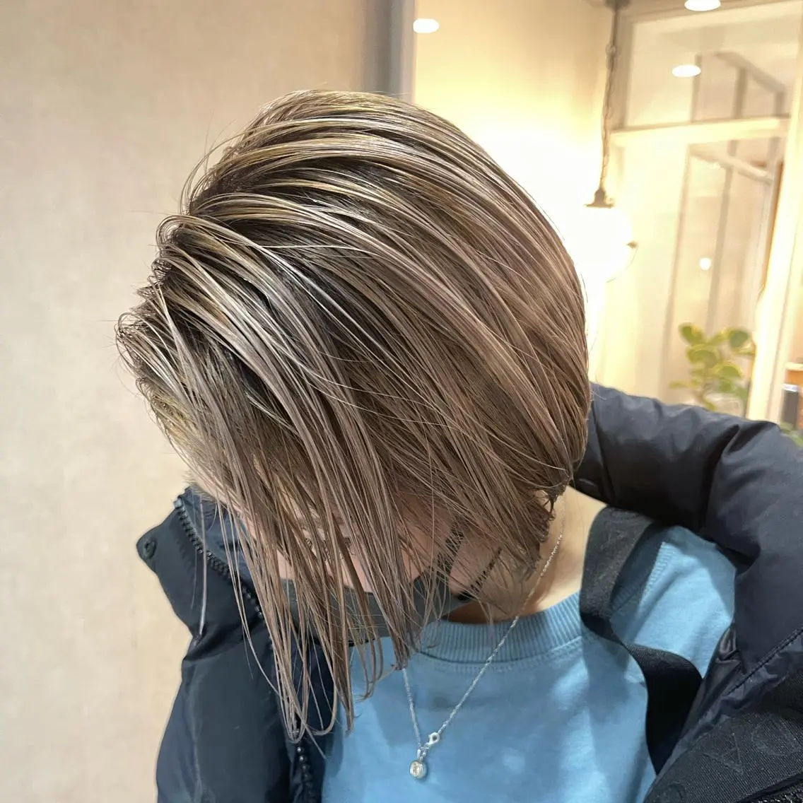 【新規】カット➕ハイライトカラーの写真
