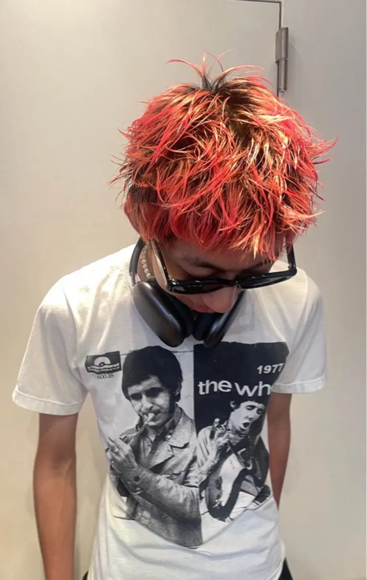 カラー メンズ ⚡️メンズ特化⚡️ HIROTOのヘアスタイル