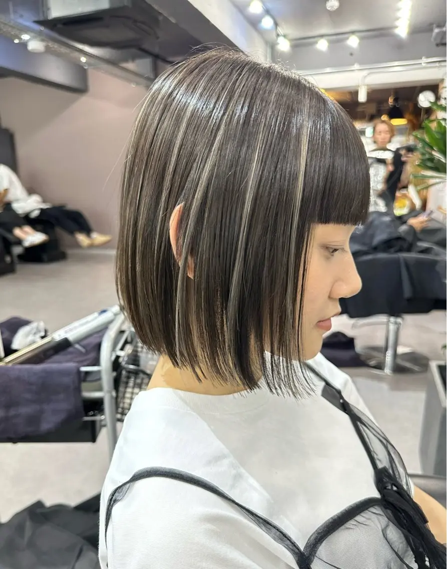ショート カット ヘアカラー トリートメント Reb_keiji 👑小倉圭司のヘアスタイル