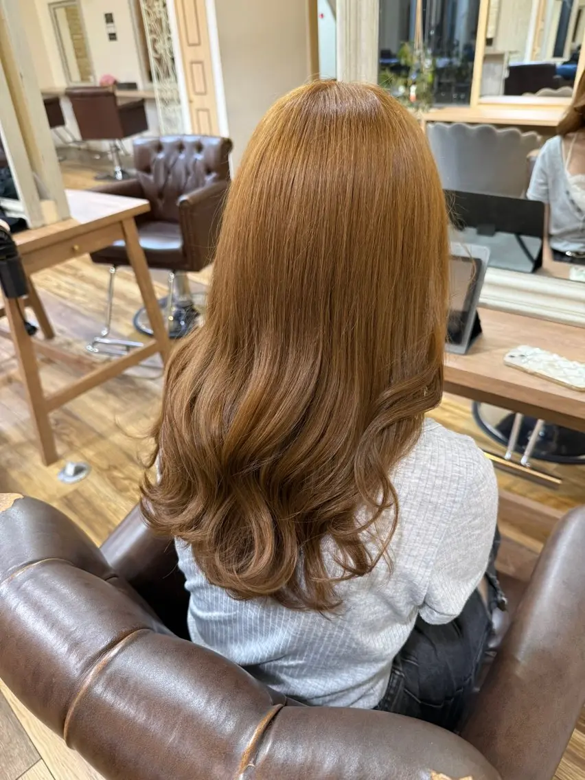 カラー ヘアカラー 中村 朱沙のヘアスタイル