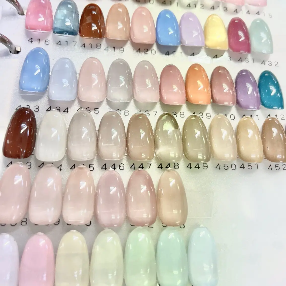 ハンドネイル(オフ込み) ワンカラーの写真