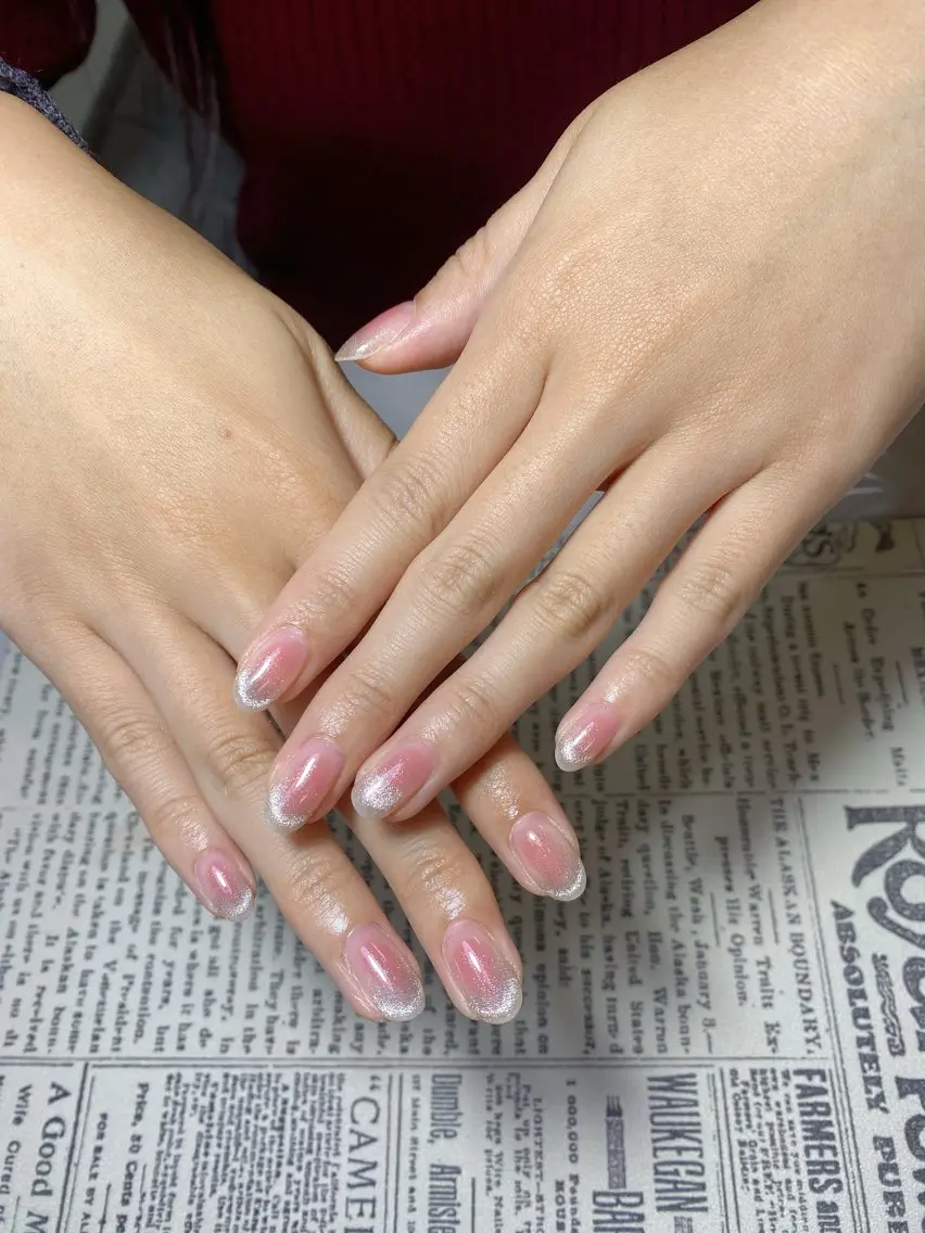 ネイル アートネイル フレンチネイル ジェルネイル グラデーション 韓国ネイル Nail Salon kihi大塚店のネイルデザイン