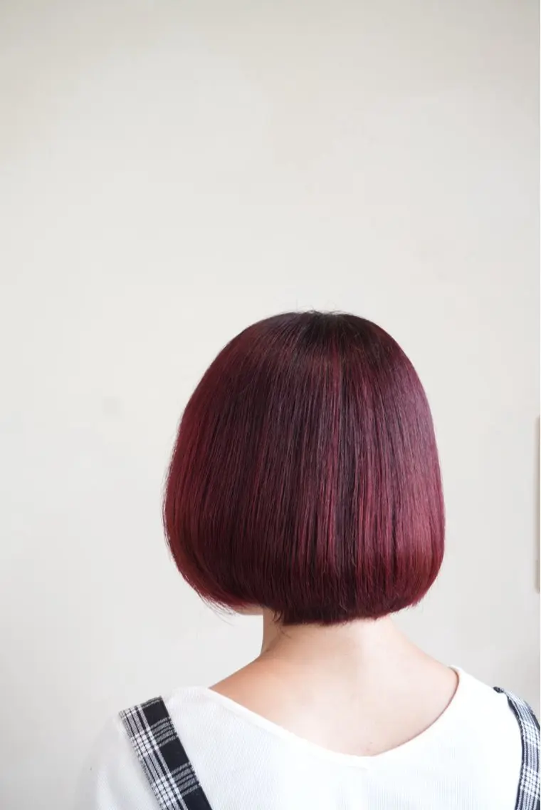 ミディアム カット 野里 来希のヘアスタイル