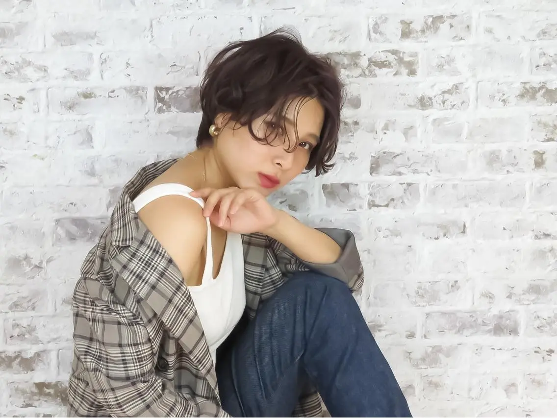 ショート ハンサムショート ショートヘア ヤマダ ショウコのヘアスタイル