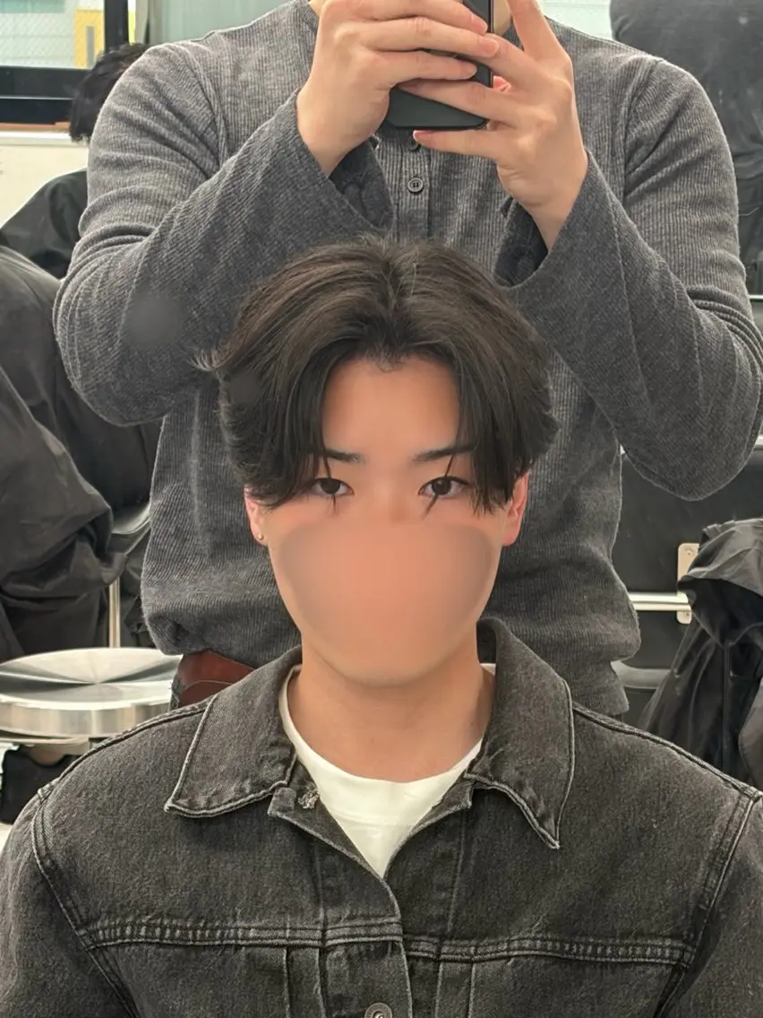 ショート パーマ メンズ メンズパーマ カット パーマ フジイ カナウのヘアスタイル