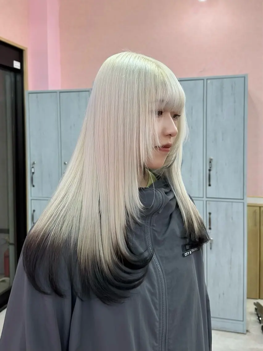 ロング カラー 🌙町田色落ち特化 🌙れいのヘアスタイル