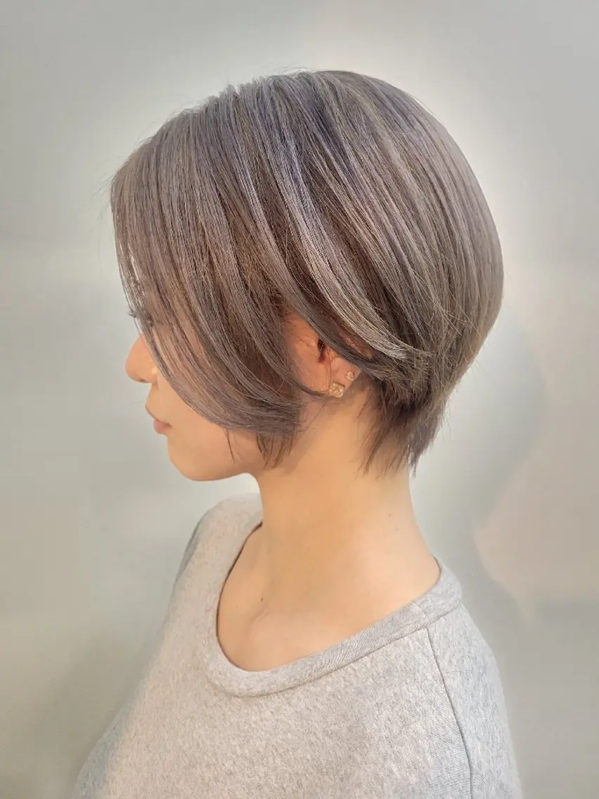 ショート カラー ダブルカラーモデル☆ SHUNYAのヘアスタイル