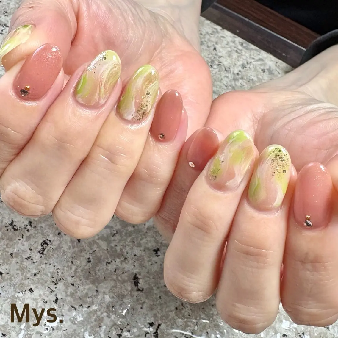 ネイル ハンドネイル Mys. 三上紗紀のネイルデザイン