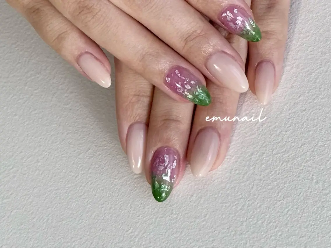 ネイル ハンドネイル emunail 東梅田/西天満のネイルデザイン