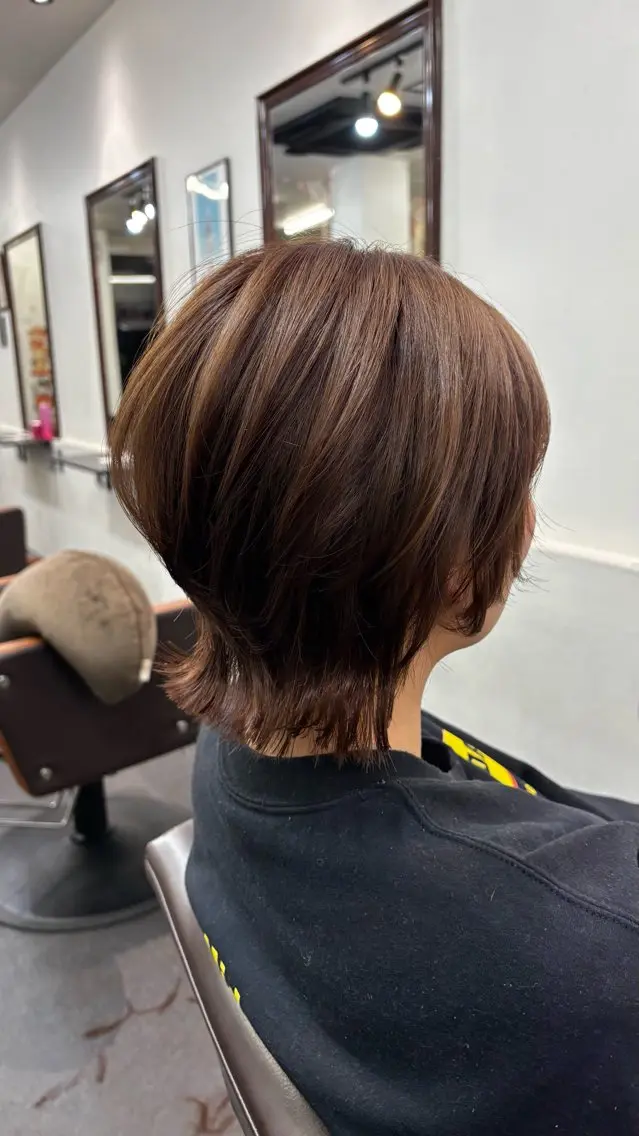 ショート カット HANNA 🌺🌊のヘアスタイル