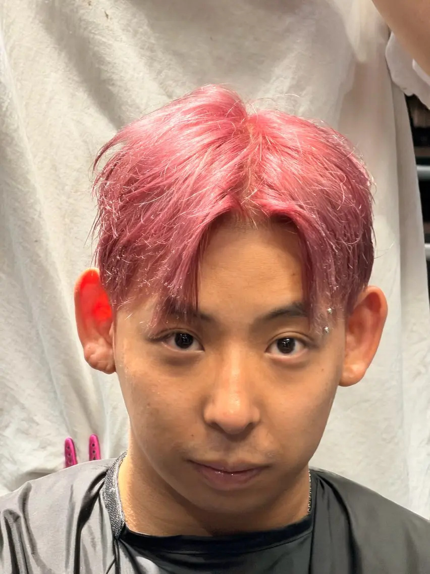 ショート カラー メンズ カット ヘアカラー メンズ特化！ Taiyo 🇺🇸のヘアスタイル