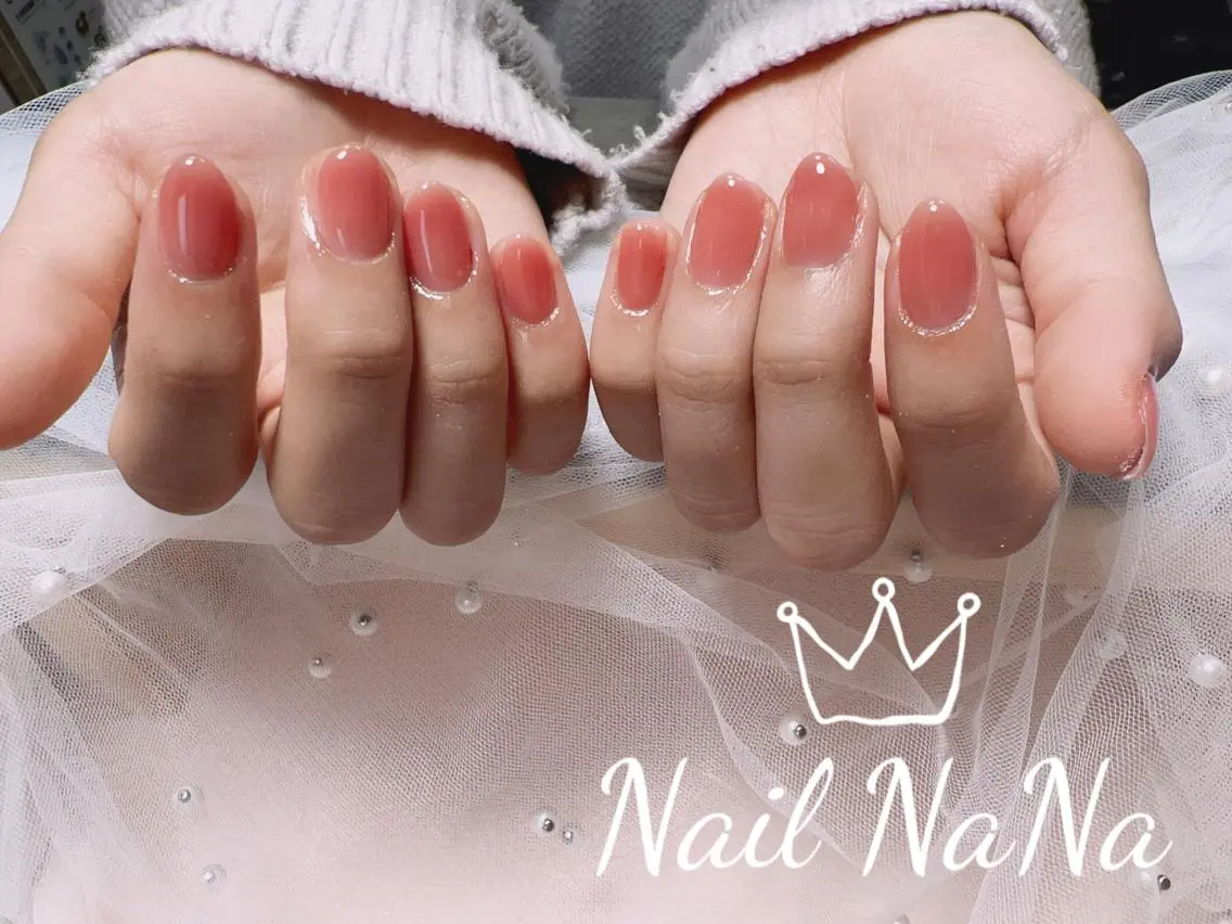 ショート カラー ネイル ハンドネイル Nail NaNaのネイルデザイン