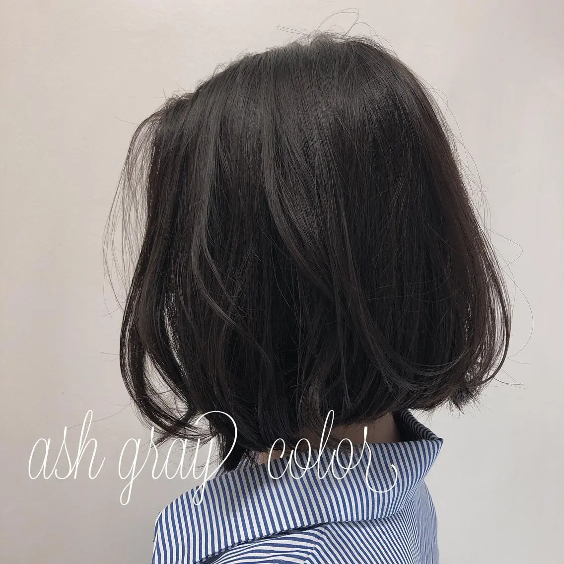 ミディアム カラー 透明感カラー REIのヘアスタイル