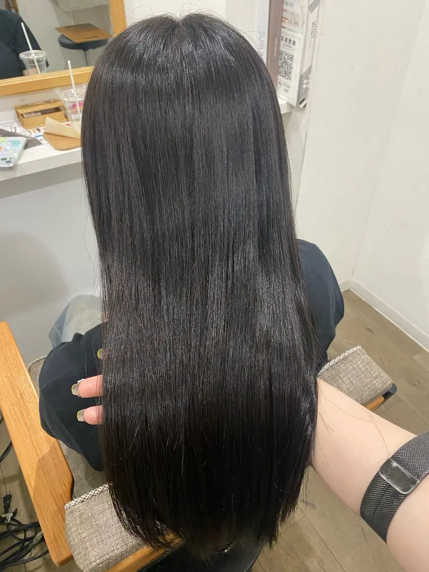 ロング 髪質改善 トリートメント カット ヘアカラー トリートメント 髪質改善サロン 梅田/ヨナミネのヘアスタイル