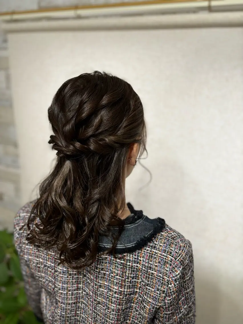 ヘアアレンジ ヘアセット hair salon【クラン】のヘアスタイル