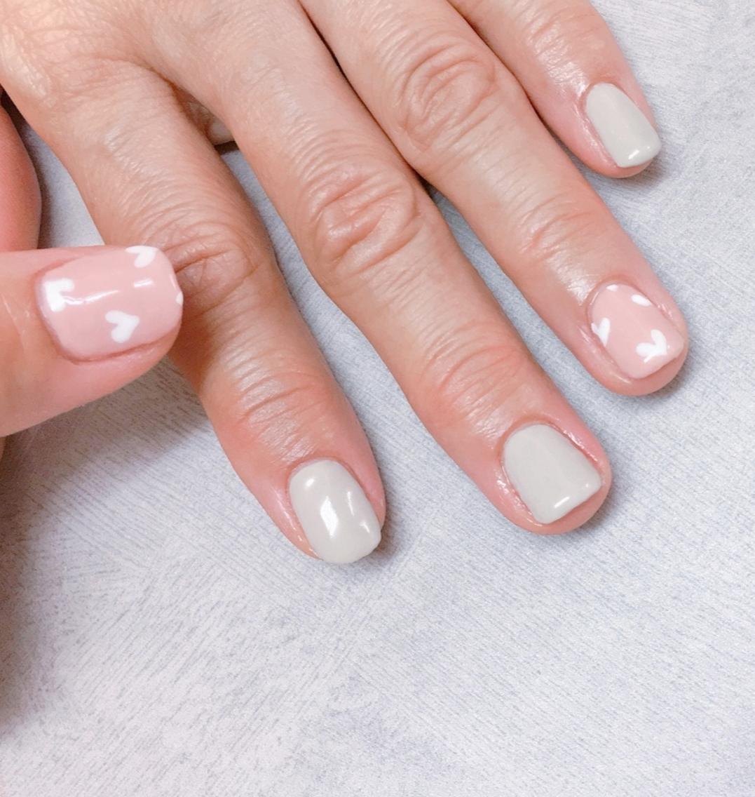 ネイル シンプルネイル ハンドネイル 推しネイル | 　aycnailのネイルデザイン