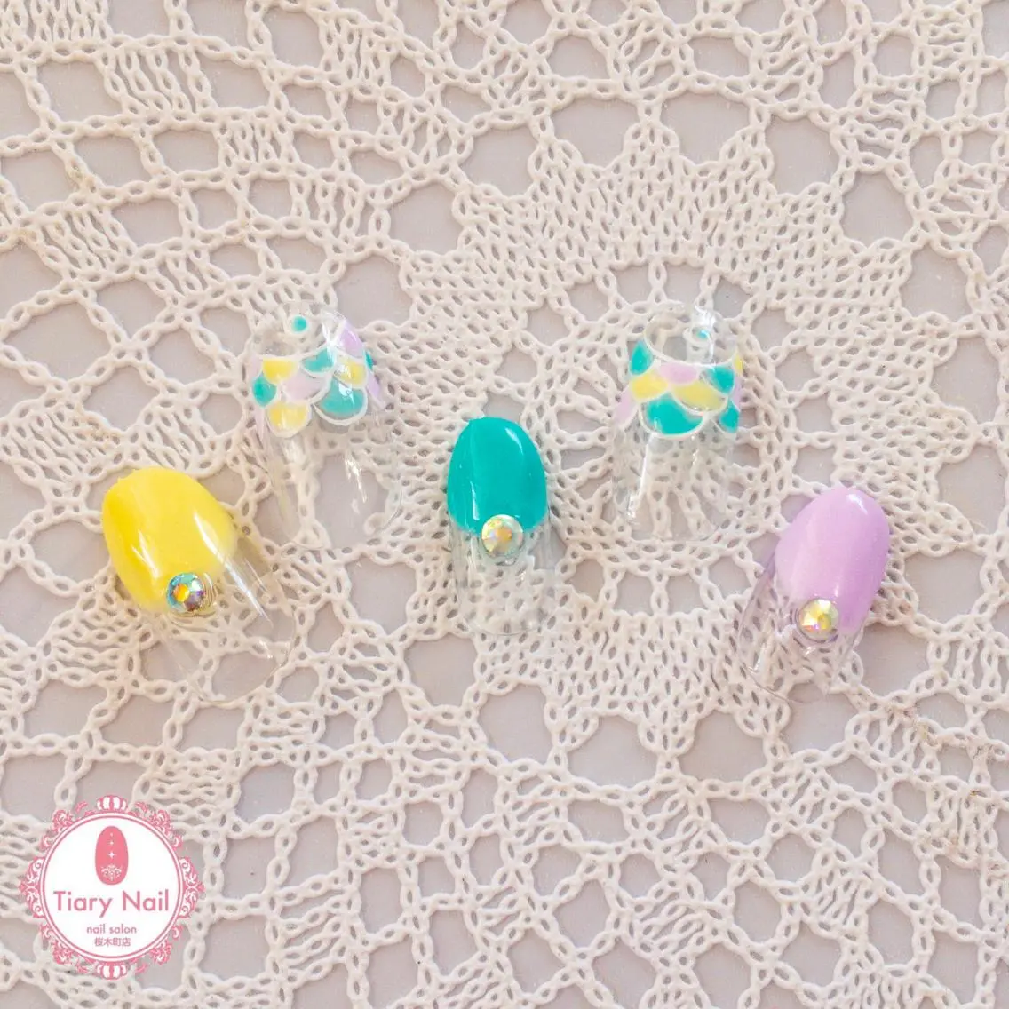 ネイル TiaryNail まほのネイルデザイン