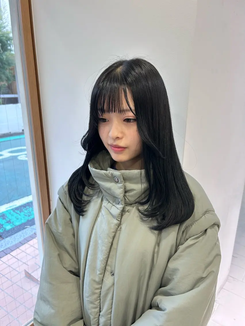 ロング レイヤーカット⛓ hina🩶のヘアスタイル