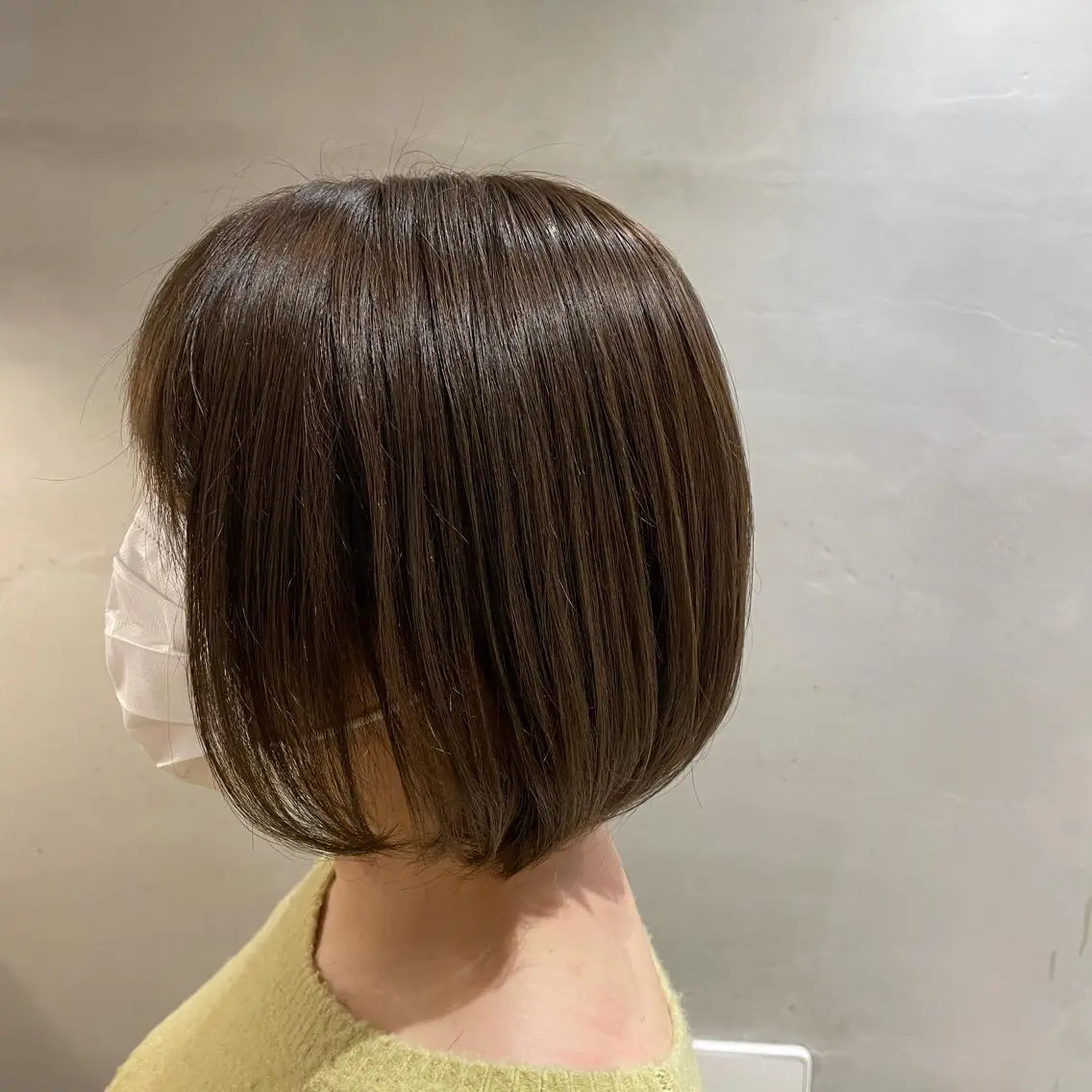 ショート カラー ヘアカラー トリートメント 外山 実咲のヘアスタイル