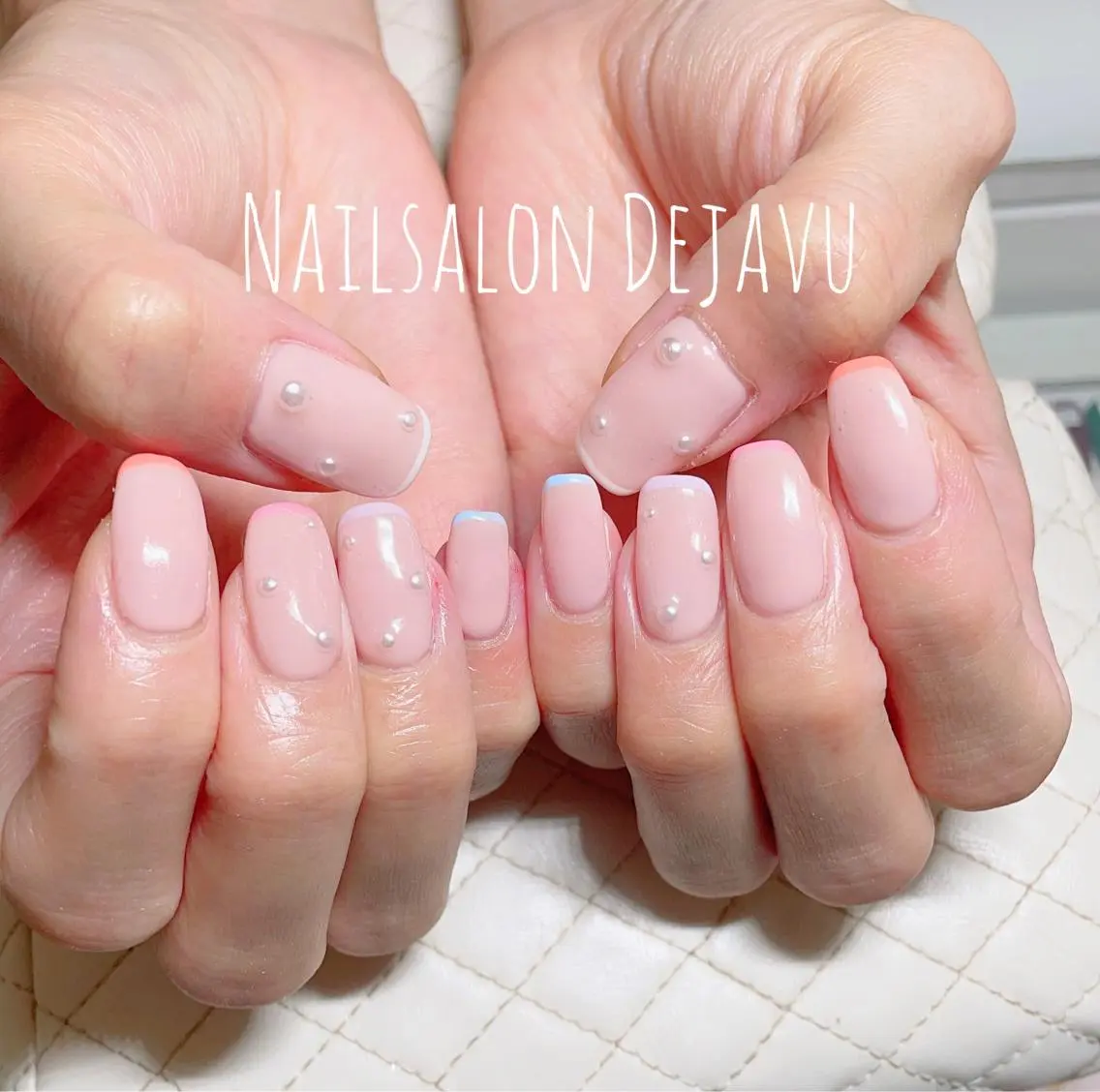 ネイル アートネイル ワンカラーネイル Nail salon Dejavu 🌿のネイルデザイン