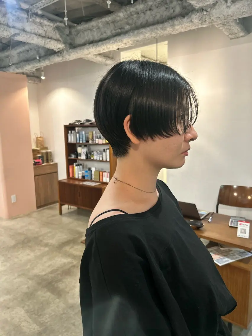 ショート ショートヘア chico .のヘアスタイル