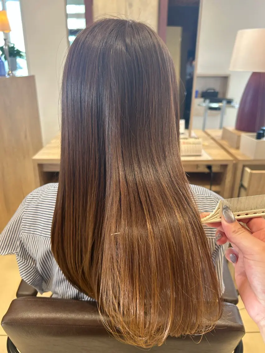 ロング トリートメント earth天童店 Kurumiのヘアスタイル