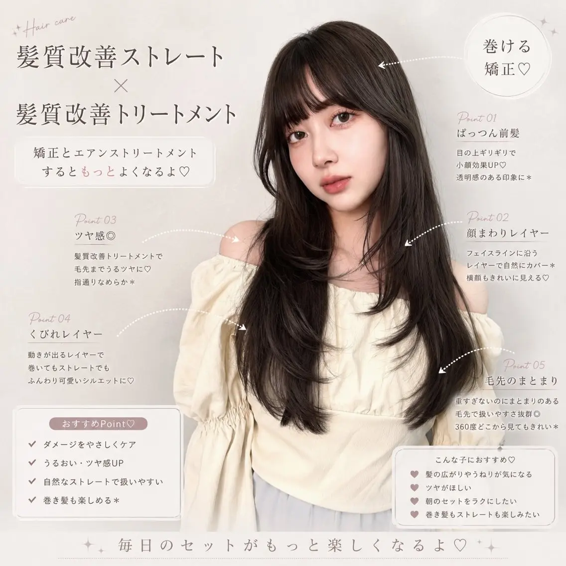 ロング ヘアアレンジ カット 縮毛矯正 トリートメント 髪質改善/透明感 カラー/吉田光佑のヘアスタイル