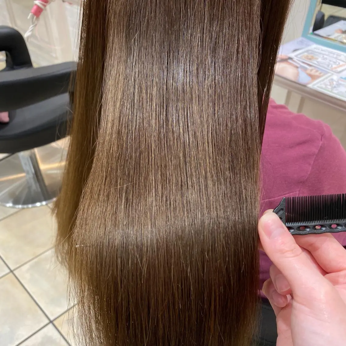 ロング 荒山 栞奈のヘアスタイル