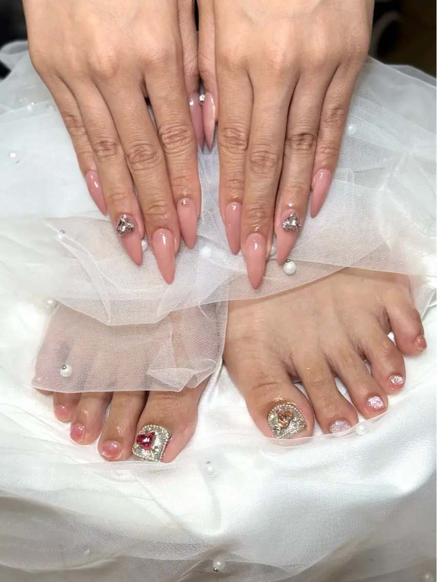 ネイル フットネイル salon luge あめ🍬のネイルデザイン