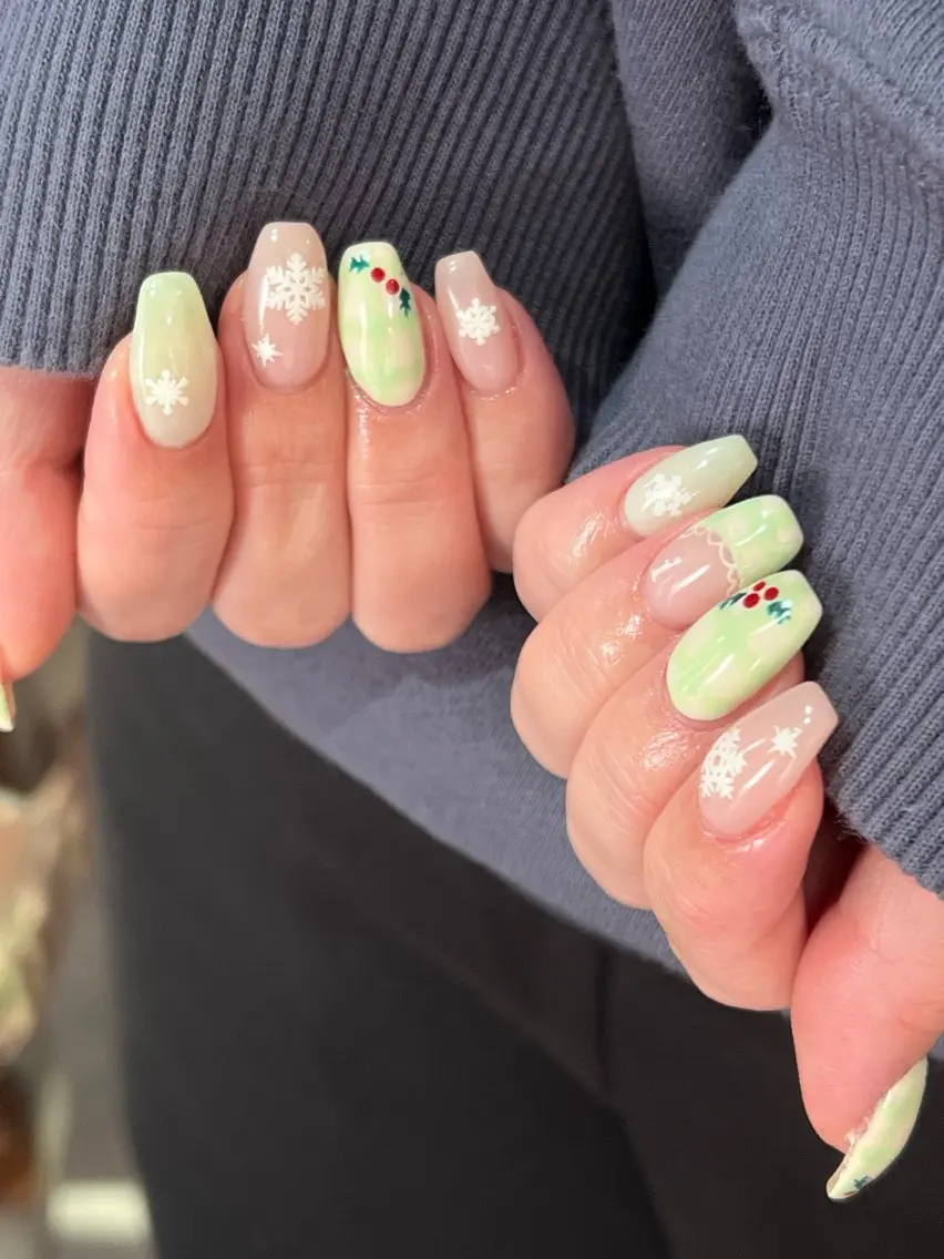 ネイル ハンドネイル Hata nail 🎀個性派ニュアンスのネイルデザイン