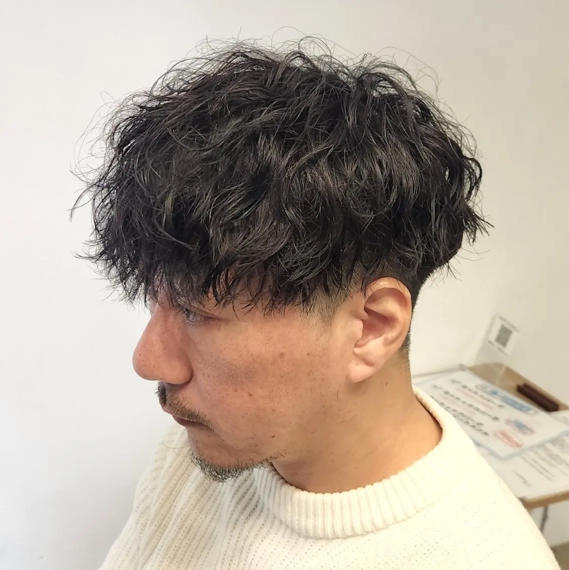 ショート パーマ メンズ 【イケメン風パーマ】 SHOFYのヘアスタイル
