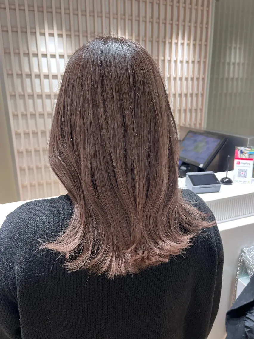 【すぐ予約OK📣】🌻ダブルカラー+メンテナンスカット💇♀️シャンプーブロー込みの写真