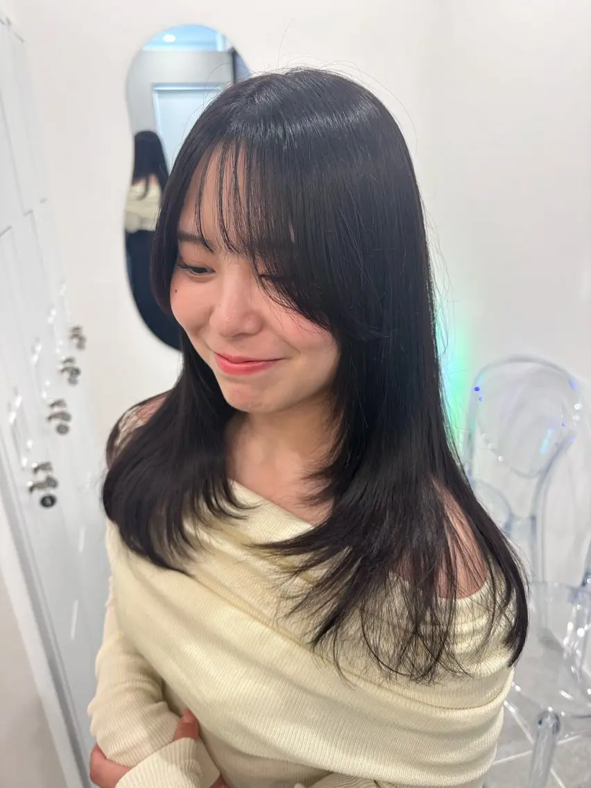 セミロング 髪質改善 トリートメント … yukaのヘアスタイル