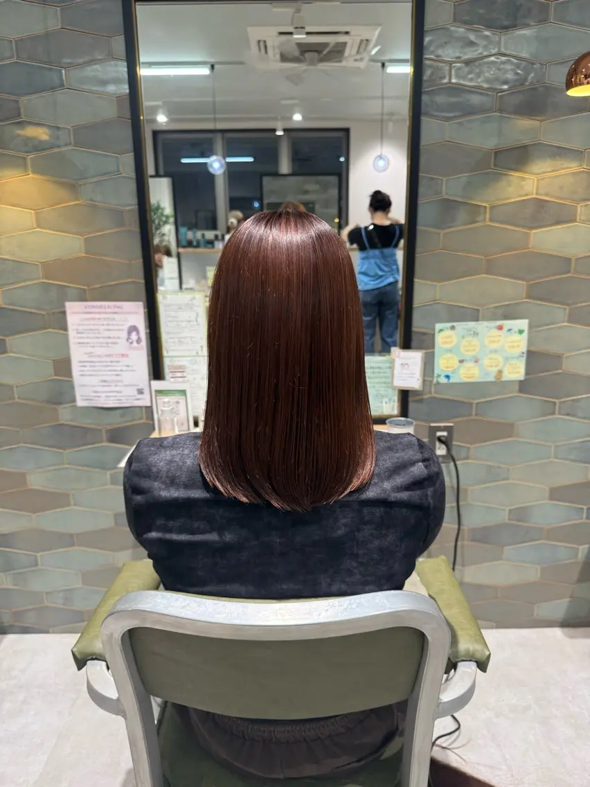ミディアム かねこ くれはのヘアスタイル