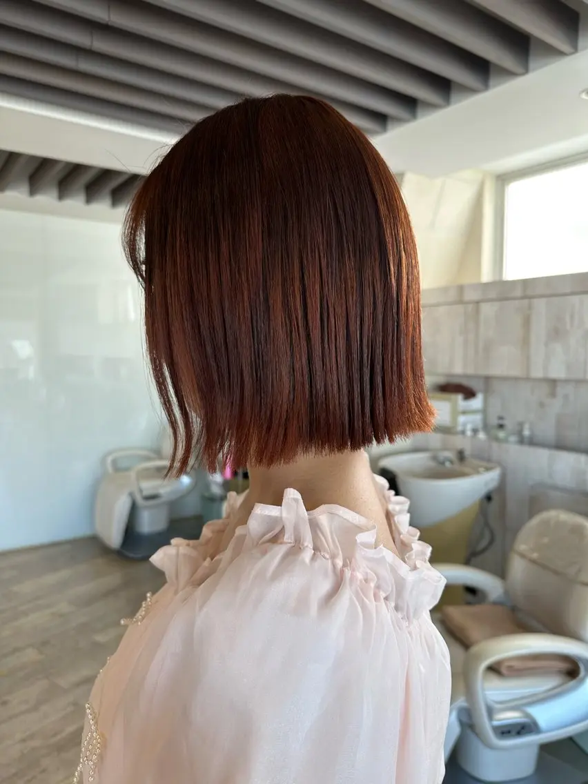 ショート ボブ 横浜/宮石怜/ロング カットモデル募集中のヘアスタイル