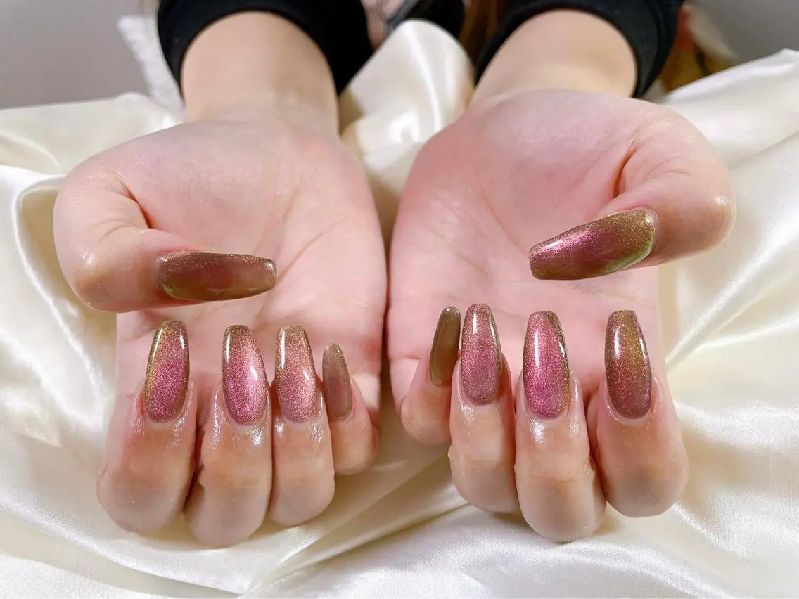 ネイル マグネットネイル ハンドネイル mogunail &blowのネイルデザイン