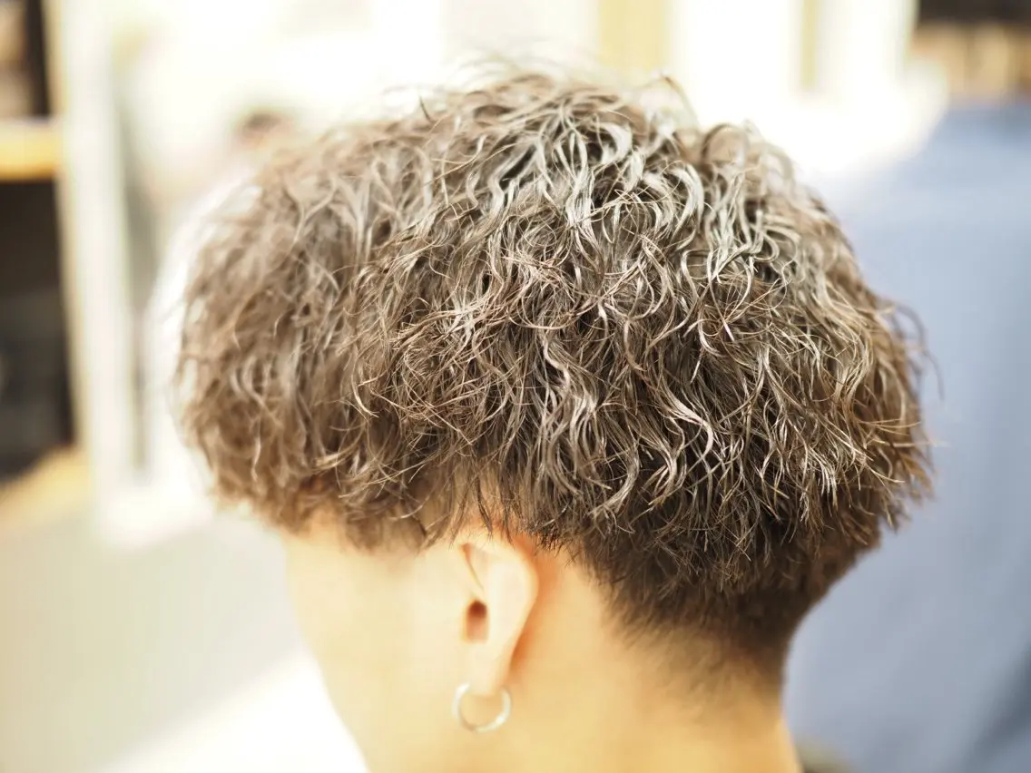 パーマ メンズ カット パーマ メンズ特化/パーマ/ フェードWATARUのヘアスタイル
