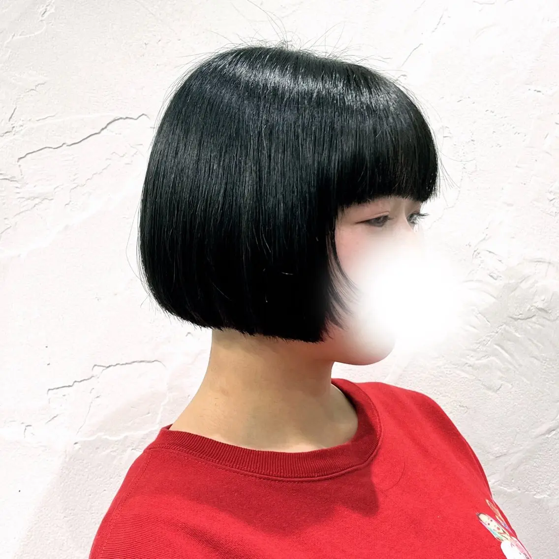 ミディアム ボブ 無料カットモデル ユナのヘアスタイル
