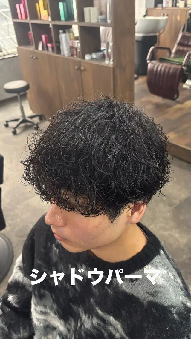 パーマ メンズ 👑錦糸町/毛流れ パーマ特化/NORIのヘアスタイル