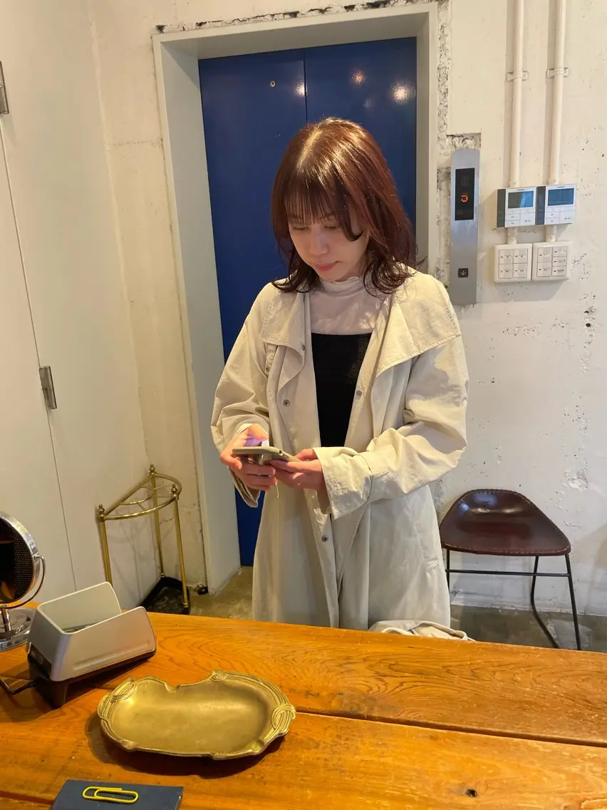ミディアム カラー ラベンダーカラー ラベンダーピンク ピンクカラー カット ヘアカラー トリートメント MIOベージュカラー 柔らかいカラーのヘアスタイル
