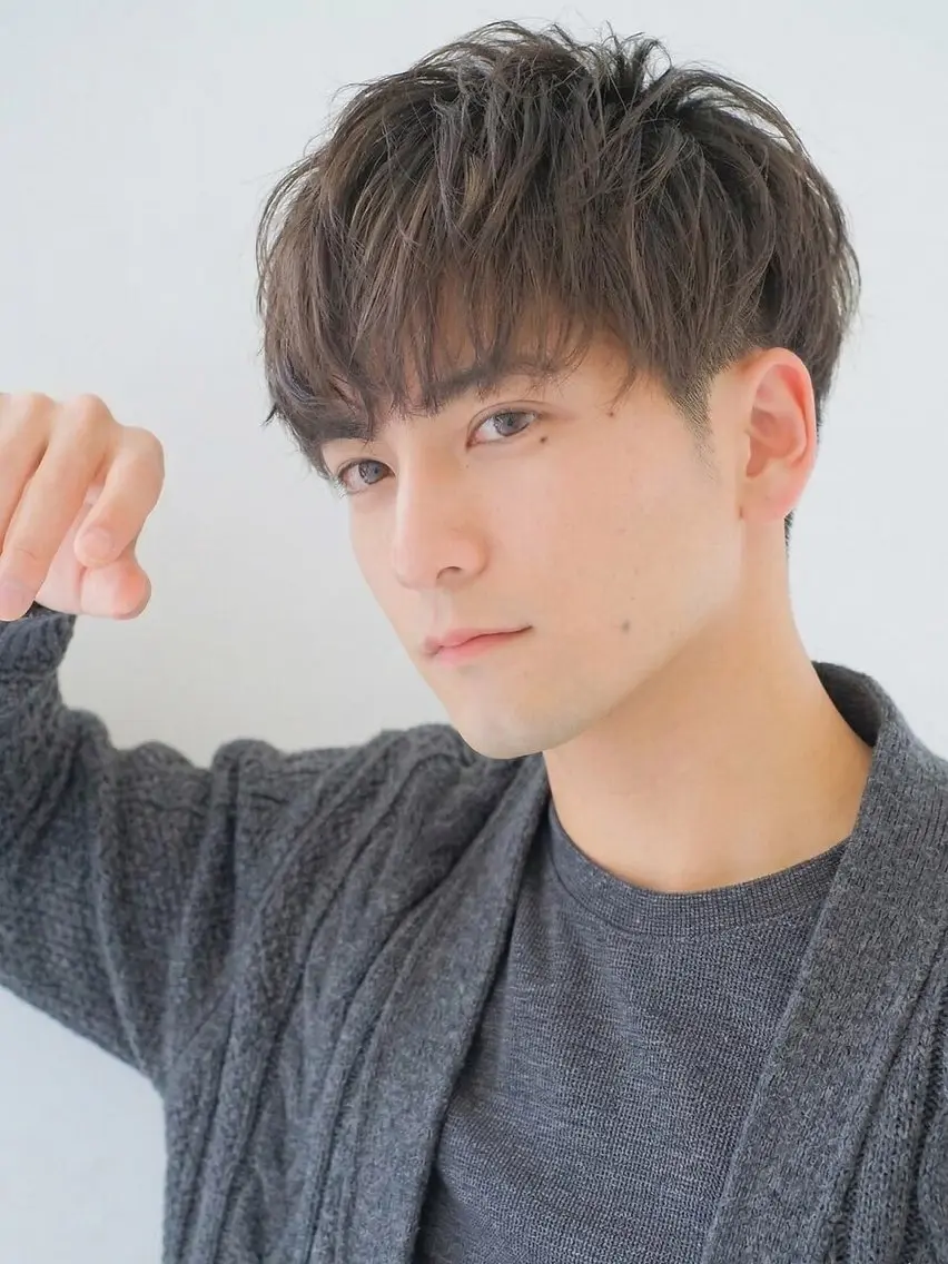 🌿メンズ限定🌿メンズカット✂︎+1stepトリ—トメント+ヘアセットの写真