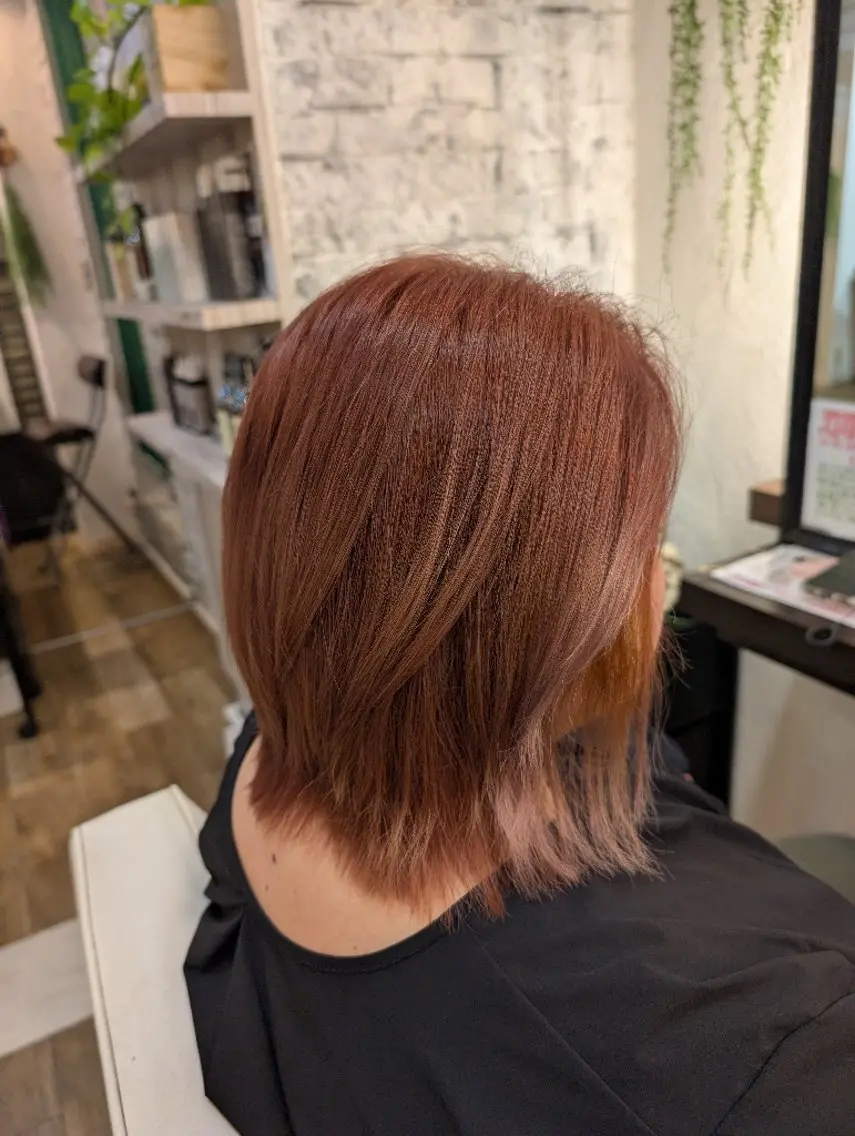 カラー ベージュカラー ブリーチ ピンクカラー シルバー シルバーベージュ マユミ マユミのヘアスタイル