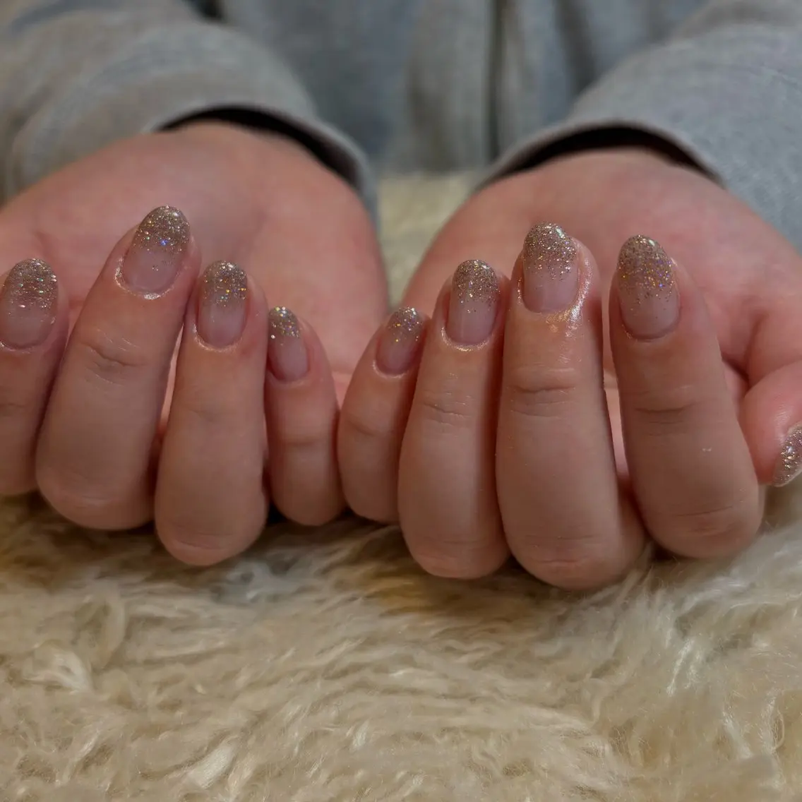 ネイル グラデーション ラメ(グリッター) ラメグラデーション nailsalon kiii'sのネイルデザイン