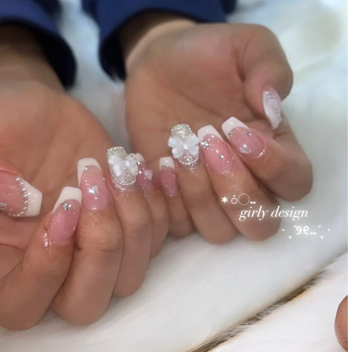 ネイル ハンドネイル Blanche mimi.u_aのネイルデザイン