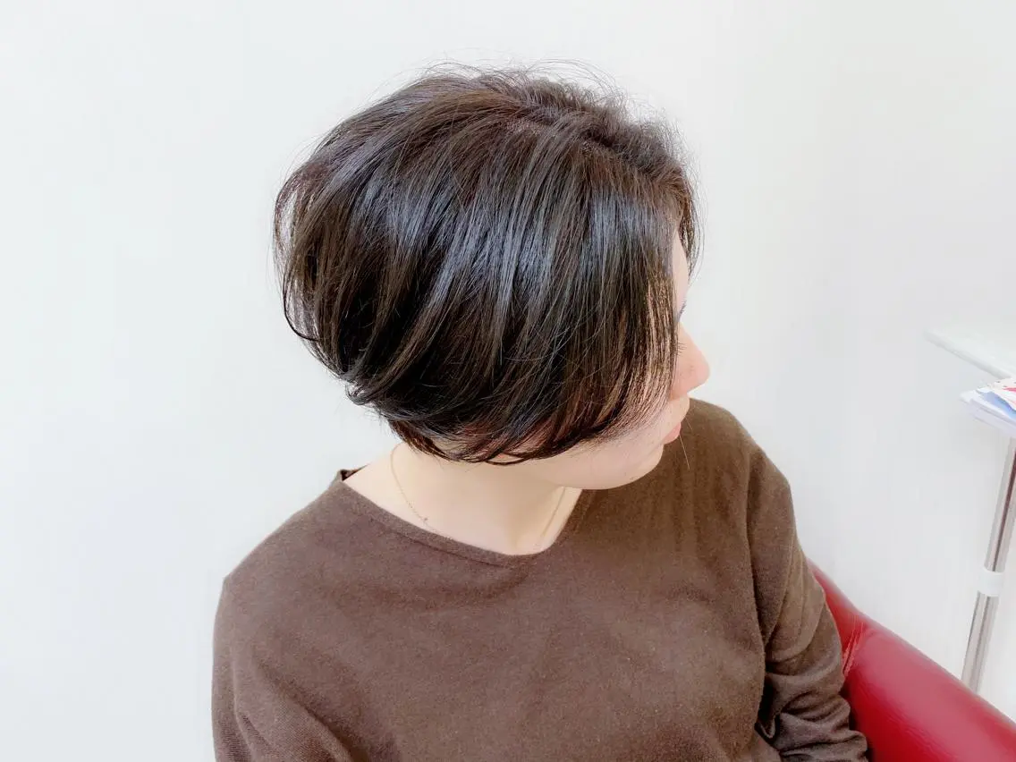 ショート カラー ハンサムショート アディクシーカラー ショートヘア トリートメント カット ヘアカラー トリートメント YURI ✨のヘアスタイル