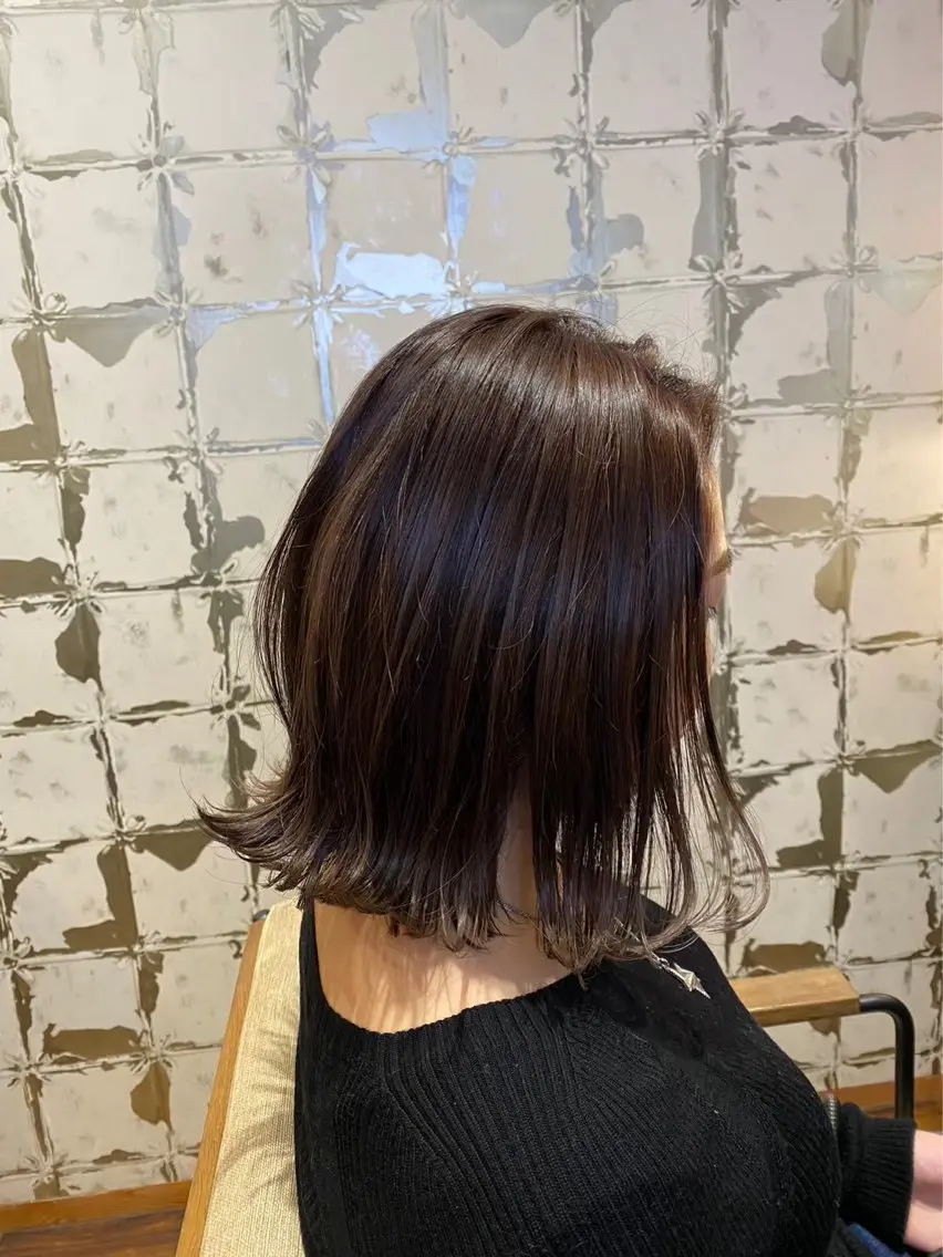 ミディアム Natsuki JILLfrancのヘアスタイル
