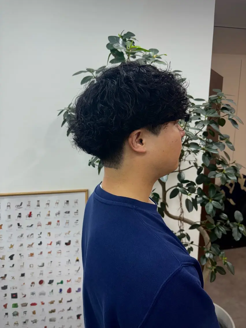 パーマ メンズ メンズパーマ カット パーマ 🍀メンズカット／ takuho🍀のヘアスタイル