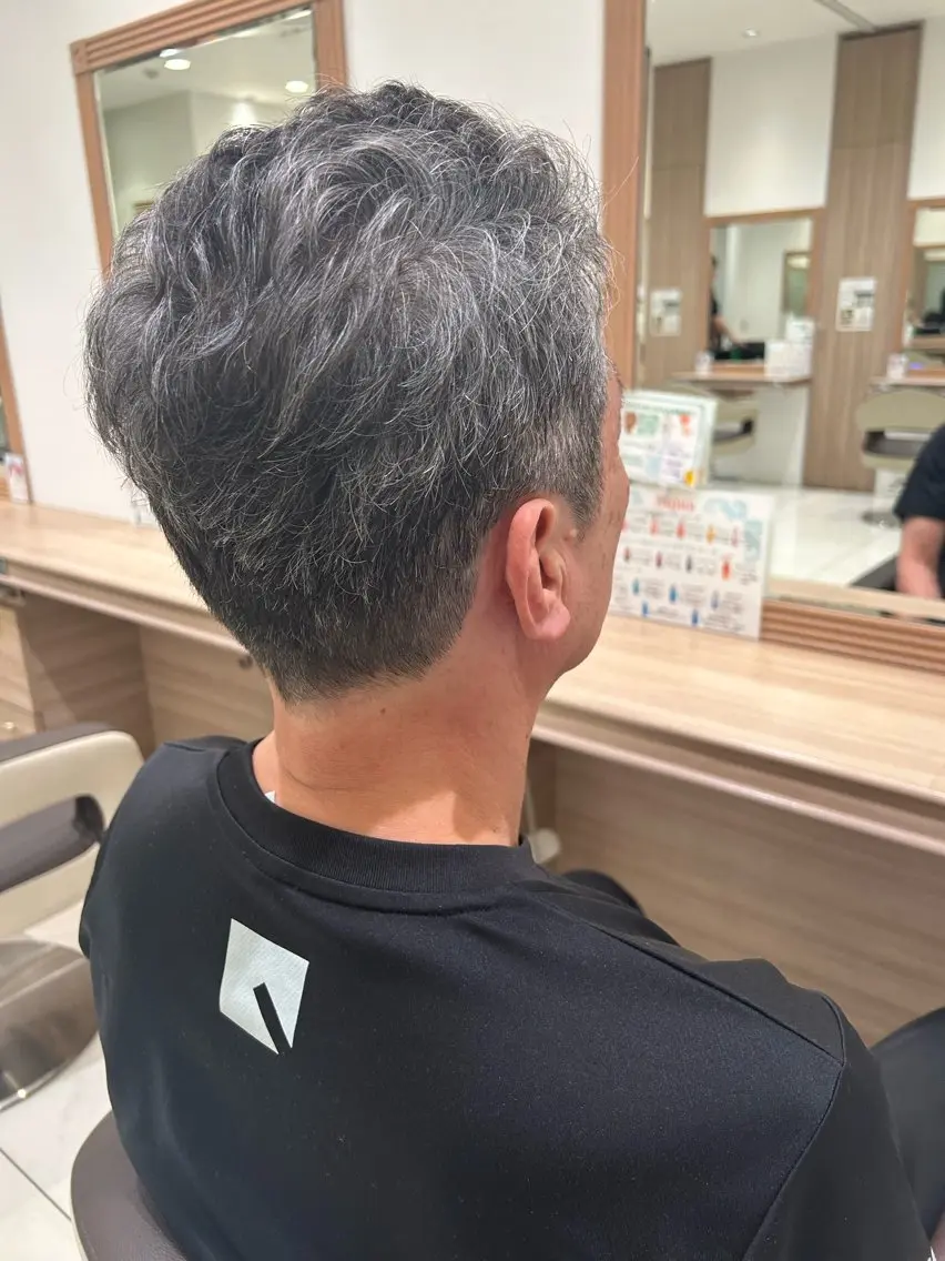 ショート メンズ モデル募集中 松原京のヘアスタイル
