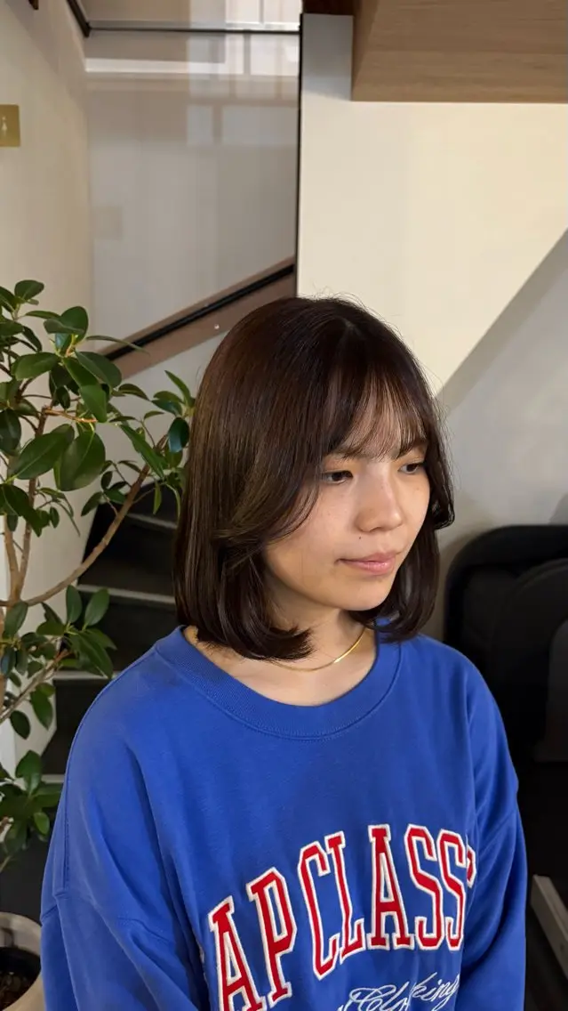 ショート 田中 美海のヘアスタイル